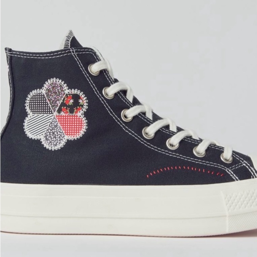 Converse Chuck Taylor All Star Crafted patchwork platform 9.5 W